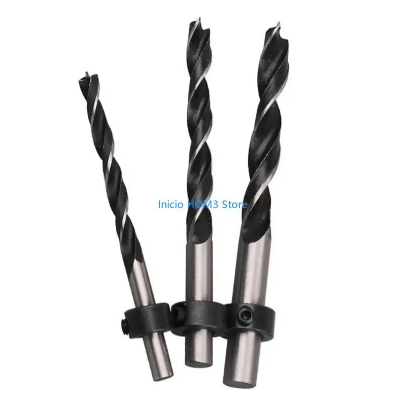A5YD Professional 8PCS 드릴 비트 깊이 스톱 칼라 조절 가능한 포지셔너 한계 링