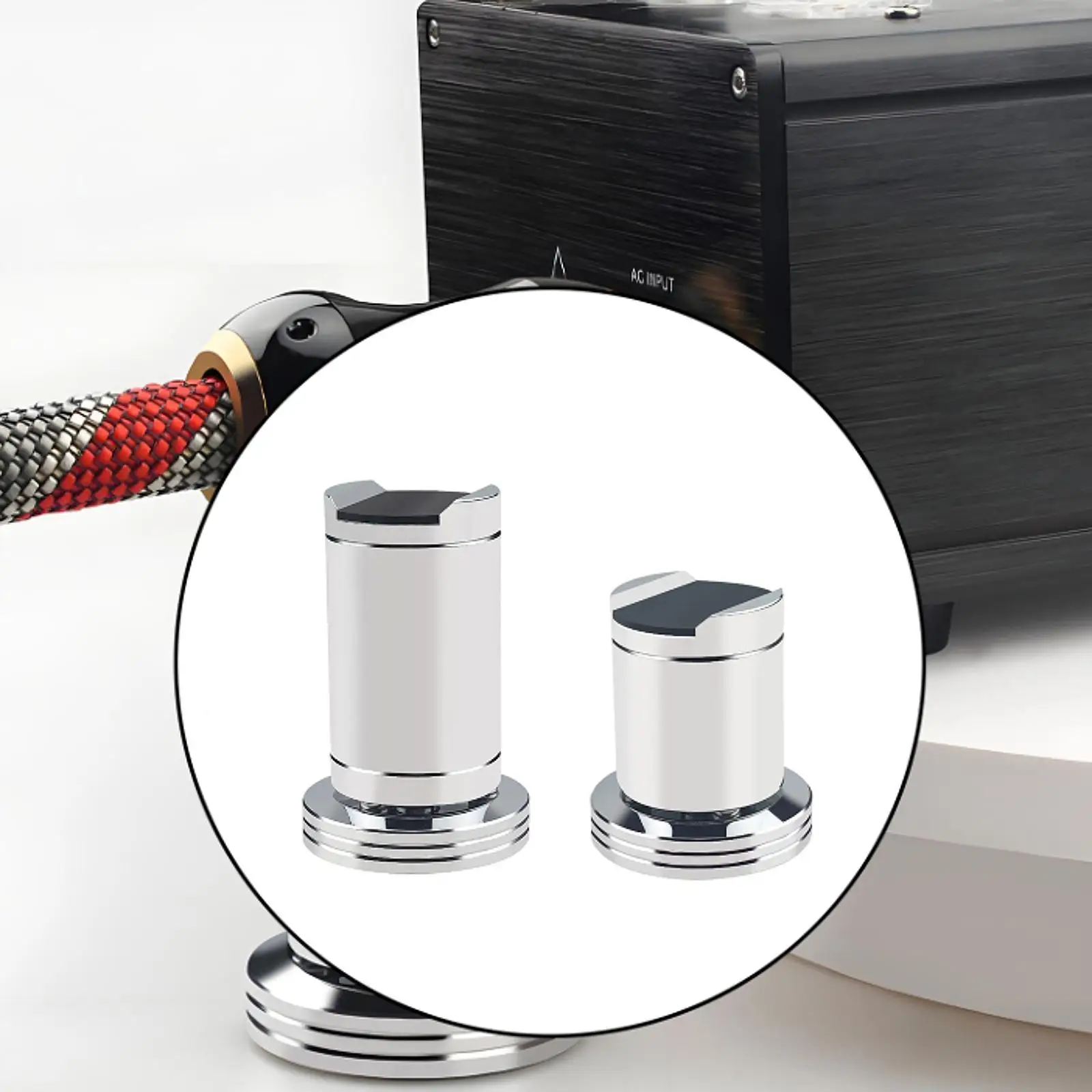 Держатель кабеля динамика Противоударные кабели Подставка HiFi Audio Wire Riser Кронштейн