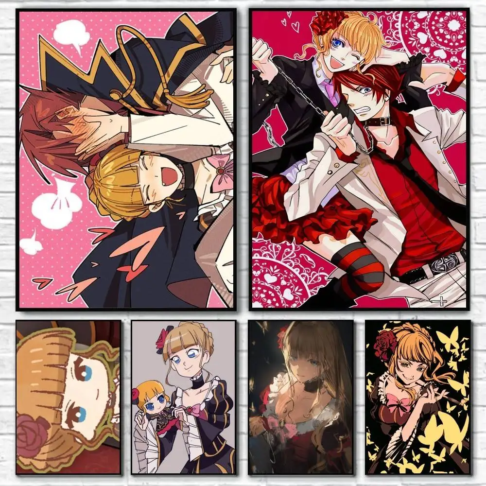 Beatrice Umineko  Anime Character Poster HD Print Wall Art Home Decor