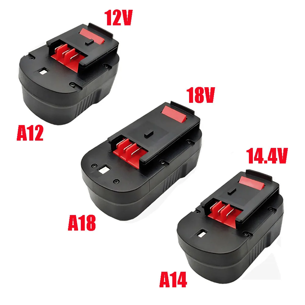 A12 A14 A18 obudowa z tworzywa sztucznego obudowa obudowy do czarnego Decker 12V 14.4V 18V NI-CD/MH bateria A12-X A12EX FS120B FSB14 FSB18 HPB12