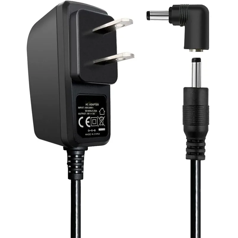 6V 1A AC do Adapter do zasilacza DC dla Omron opieki zdrowotnej ciśnienie krwi w ramieniu monitora 5 10 serii BP652N Hem-ADPTW5 zastępuje