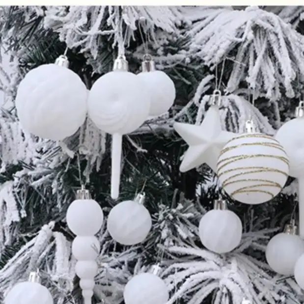 

Набор шаров с рождественскими украшениями из 24 предметов для подвешивания елки, подходящего для свадеб, праздничных вечеринок и сезонных мероприятий