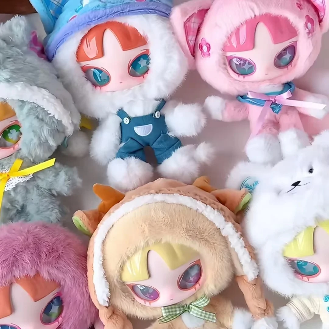 

Виниловая плюшевая слепая коробка Inn Crossing Spring Series, кавайная кукла, подвеска, настраиваемая загадочная коллекционная коробка для домашнего декора на день рождения