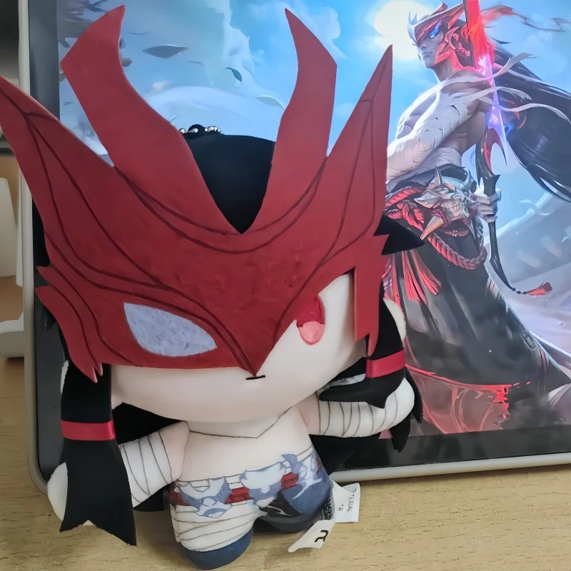 Riot Games Original In Stock League Of Legends Hand In Hand Magnetic Blind Box Plush Keychain Collectible Ornament Gift For Fans view 3
