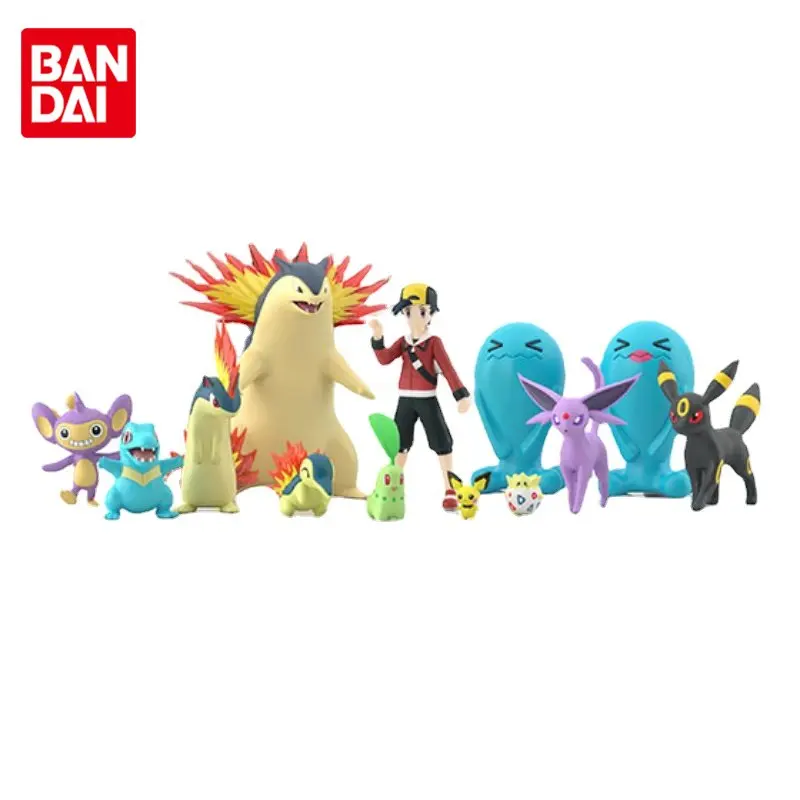 

Bandai Original Shokugan POKEMON SCALE WORLD Johto Region Umbreon Anime Action Figures Toys for Boys Girls Kids Gift