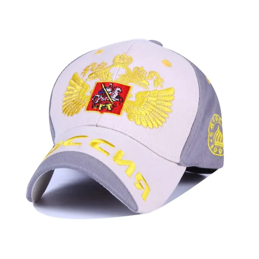 Topi Rusia Sochi Mode Baru 2022 Topi Bisbol Bosco Rusia Topi Snapback Topi Olahraga Sunbonnet untuk Pria Wanita Hip Hop Grosir