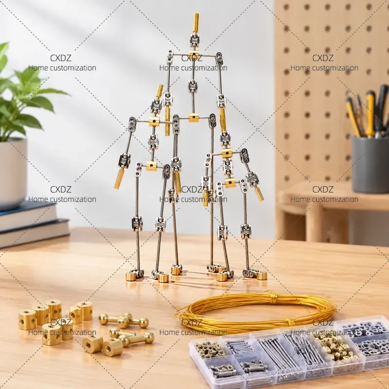 Standard Version Freeze Frame Animated Skeleton Metal Structure for Animated Character Display Model Artistic Decoration