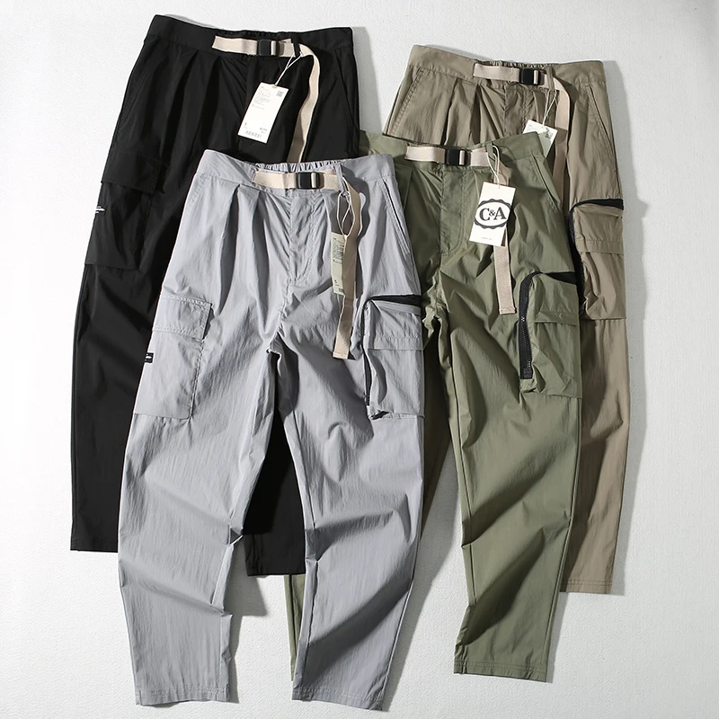 

Ultra-Light Breathable Stretchy Workwear Casual Pants ex Spring Summer Versatile Long Trousers Cool Comfortable Faionable