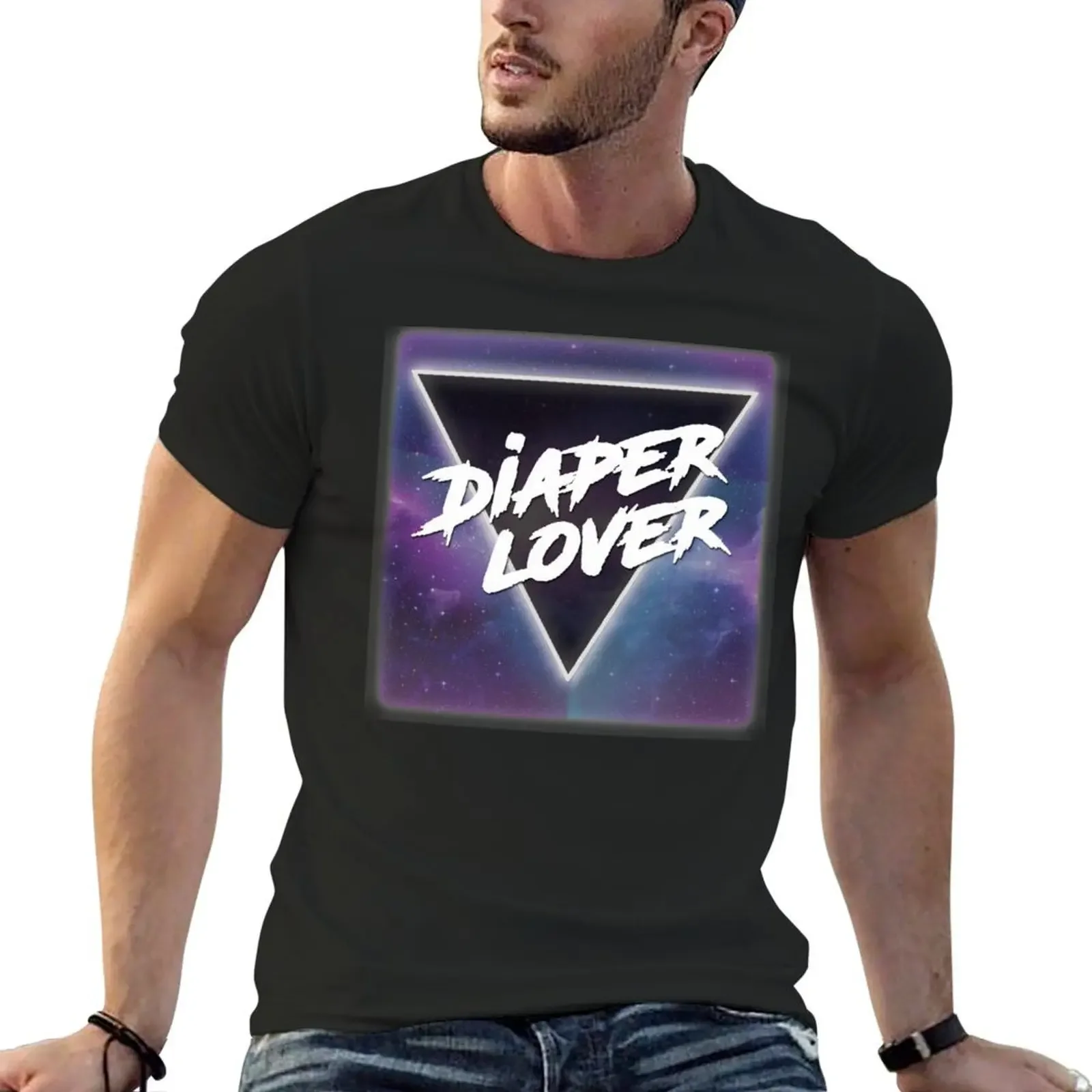 Diaper Lover - space T-Shirt shirts graphic sports fans mens funny t shirts