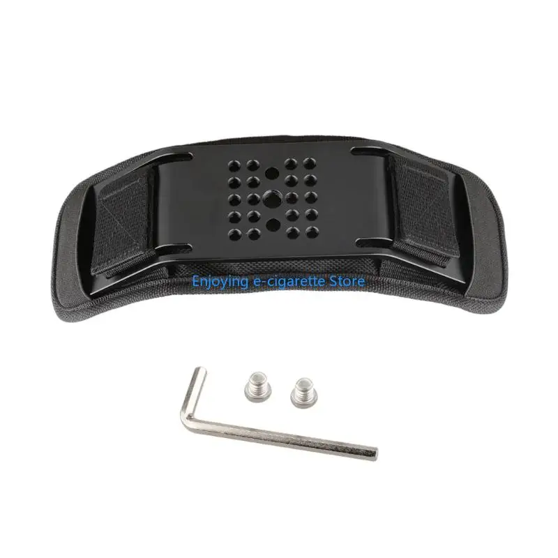 Ergonomische Aluminium-Schulterpolsterhalterung, 15-mm-Stangenklemme für Stativadapter Y4QF – Detail 9