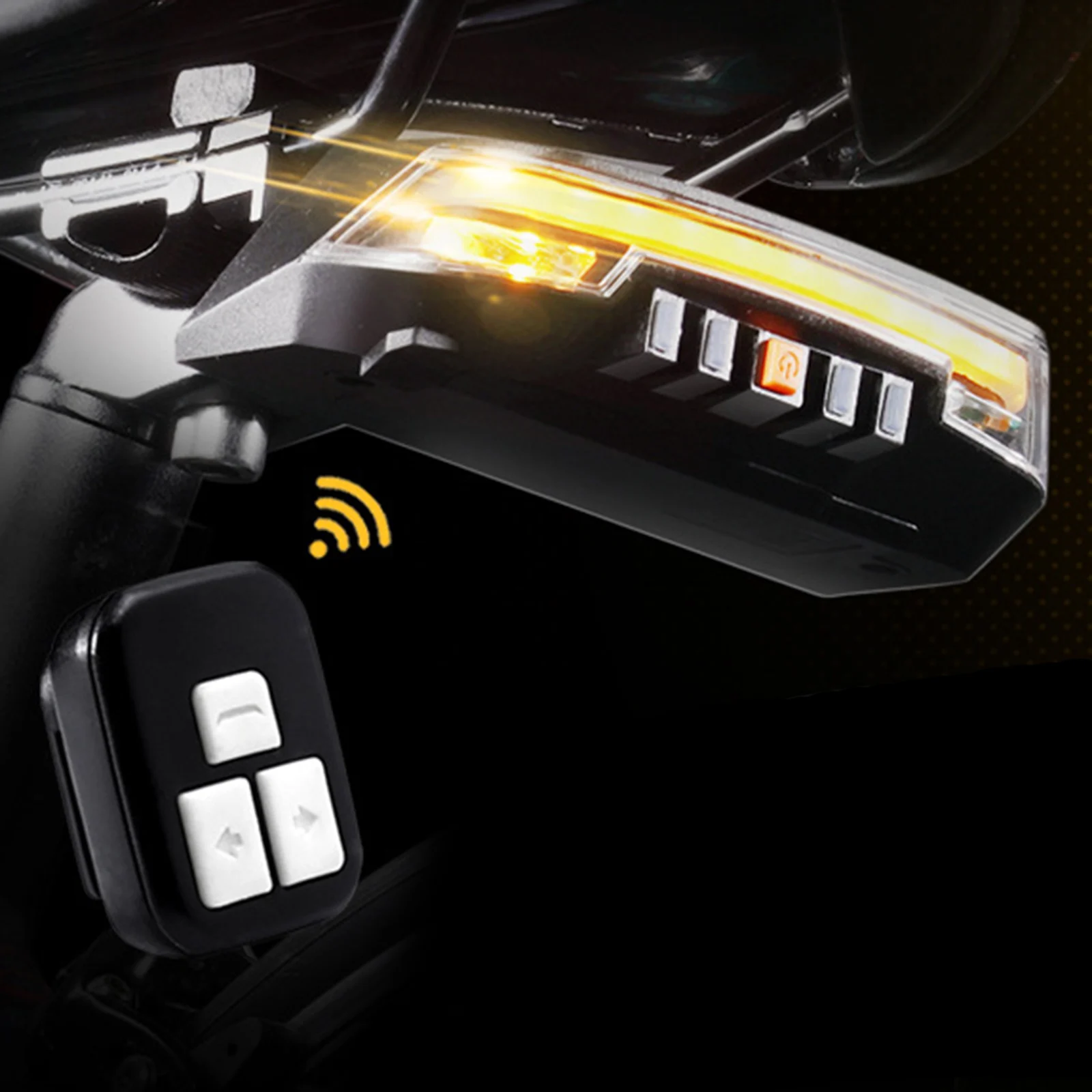 ضوء خلفي مقاوم للماء وسهل التركيب وقابل لإعادة الشحن لركوب الدراجات