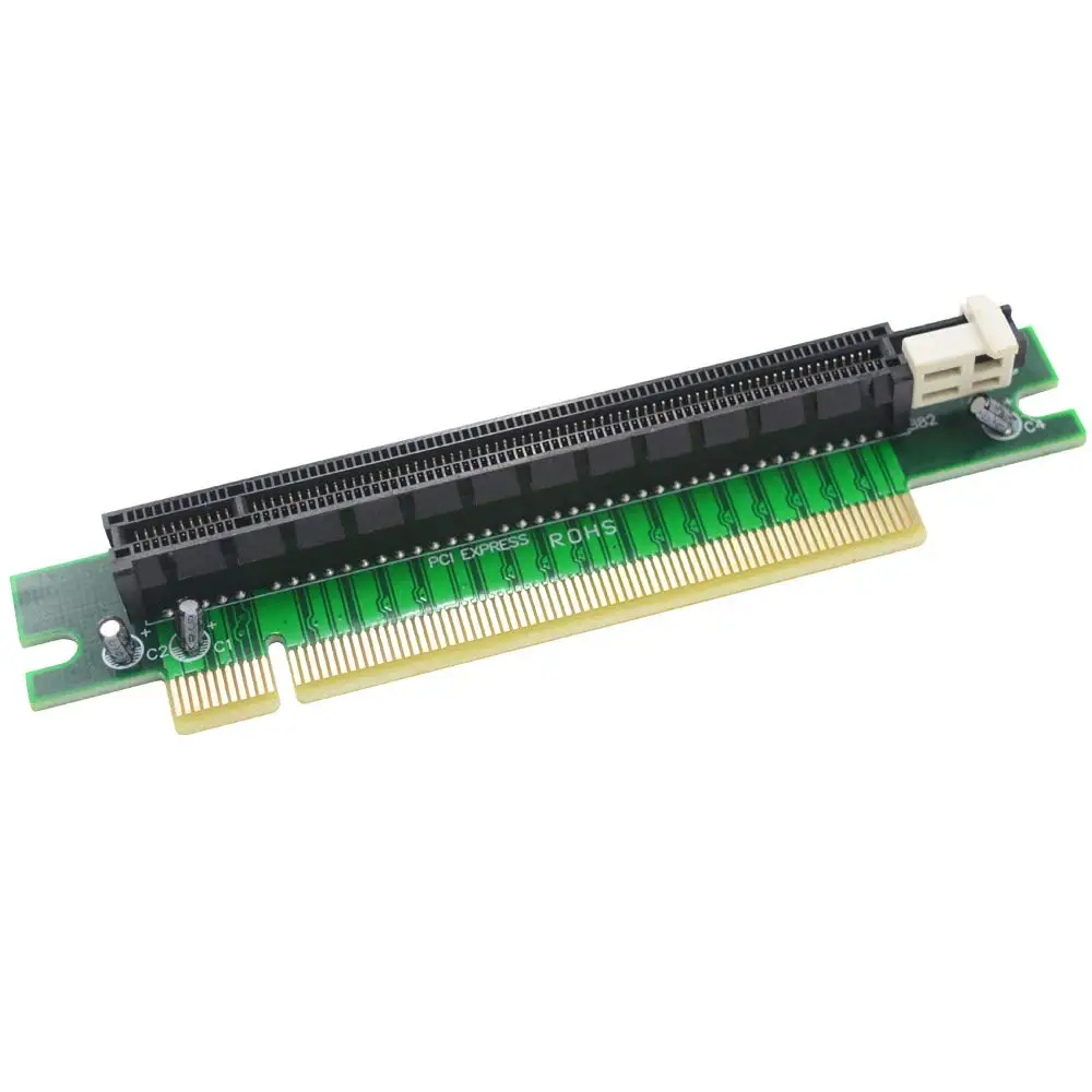 

Карта-адаптер PCI-Express 16x с угловым разъемом 90 градусов (1U, 2U)