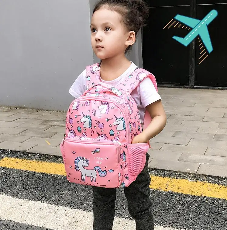 Lindas mochilas para crianças, Kindergarten Schoolbag para crianças, meninos e meninas, mochilas bebê