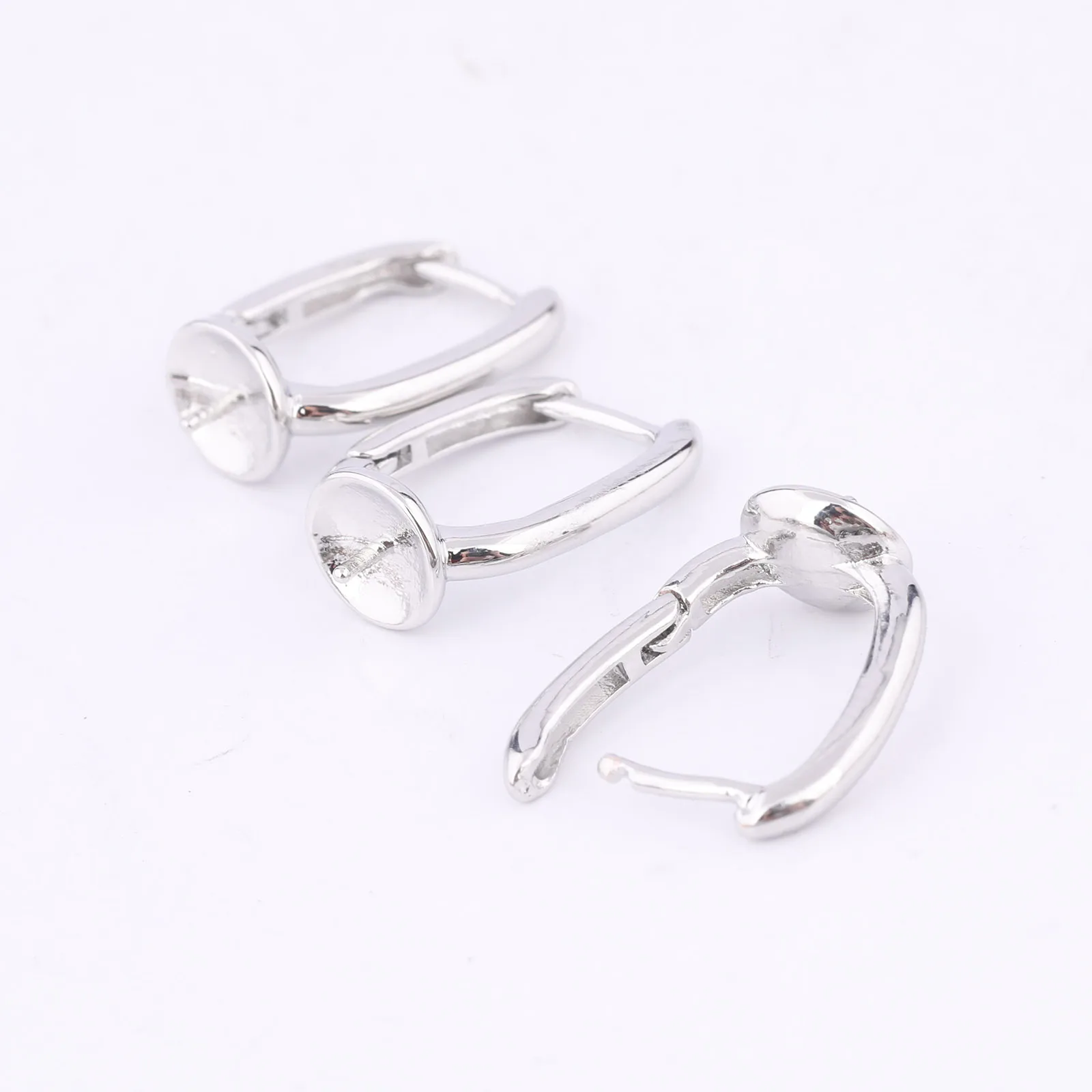20pcs Leverback Earring Bezel Setting Blanks for DIY