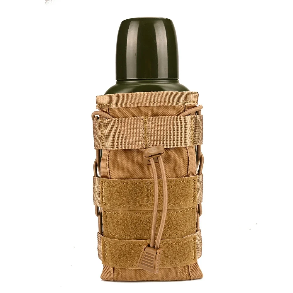 กระเป๋าใส่ขวดน้ำแบบยุทธวิธี ปรับได้ น้ำหนักเบา พร้อมสายสะพายสำหรับพกพาและอุปกรณ์