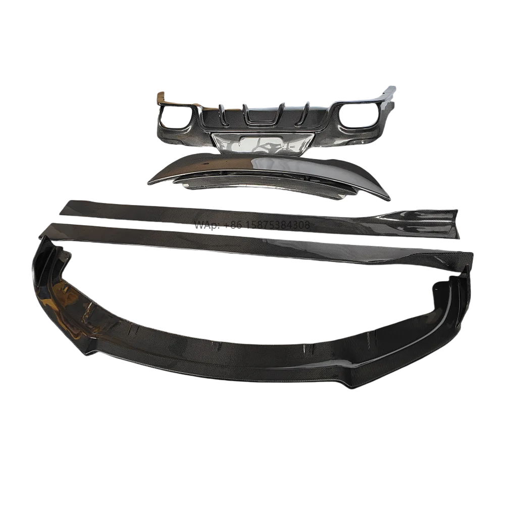 

Carbon Fiber Body Kit for 14-16 Year Panamera 970 Upgraded Front Lip Rear Diffuser Side Skirts and Rear Spoiler