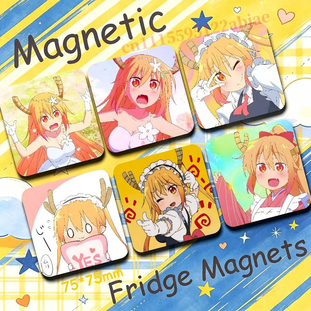 Miss K-Kobayashis Dragon Maid T-Tohru Refrigerator Magnets the Perfect Choice for Home Create Warm Cozy Home Decor Gifts