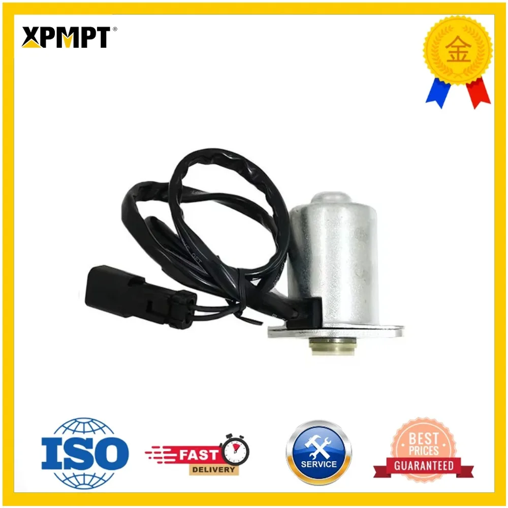 Excavator Accessories Suitable for Komatsu PC130-7 PC200-7 PC210-7 6D102 Rotating Solenoid Valve 20Y-60-32121 20Y-60-32120 New