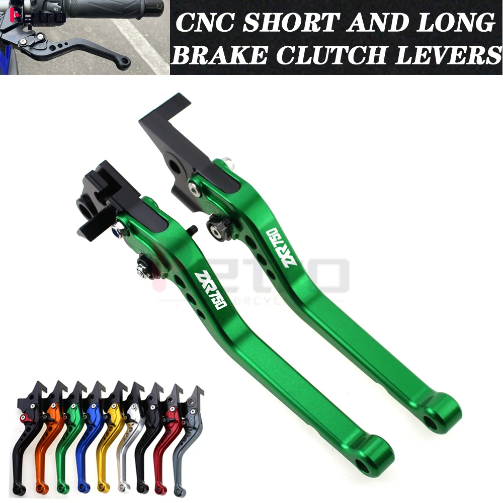 

For Kawasaki ZXR750 ZXR 750 1989-1995 Motorcycle Accessories Long / Short Handles Brake Clutch Levers