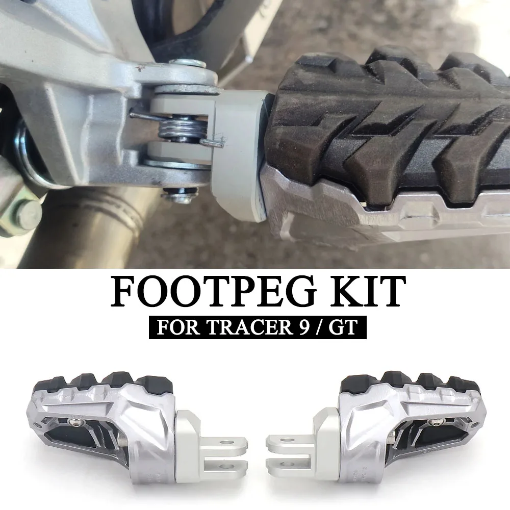 

NEW For Yamaha Tracer 9 GT TRACER 900 Tracer9 2020 2021 2022 2023 2024 Motorcycle Accessories Foot Pegs FootRest Footpegs