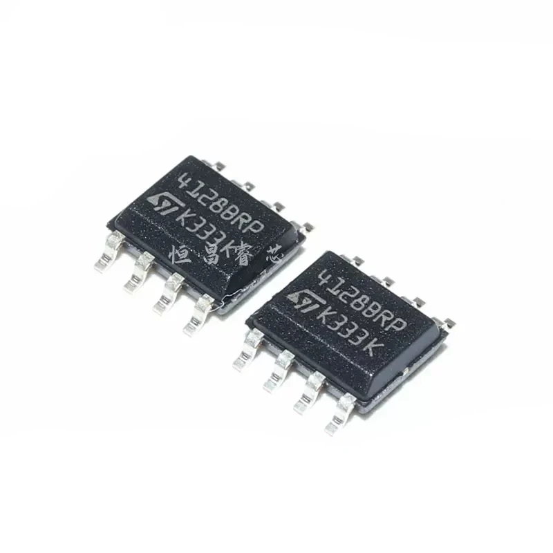 5PCS  M24128-BRMN6TP 4128BRP New original SOP8 128Kbit EEPROM