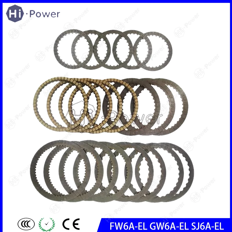 

FW6A-EL GW6A-EL SJ6A-EL Auto Gearbox Disc Kit Friction Plate for Mazda Atenza FW6AEL GW6AEL SJ6AEL Transmission Clutch Plate