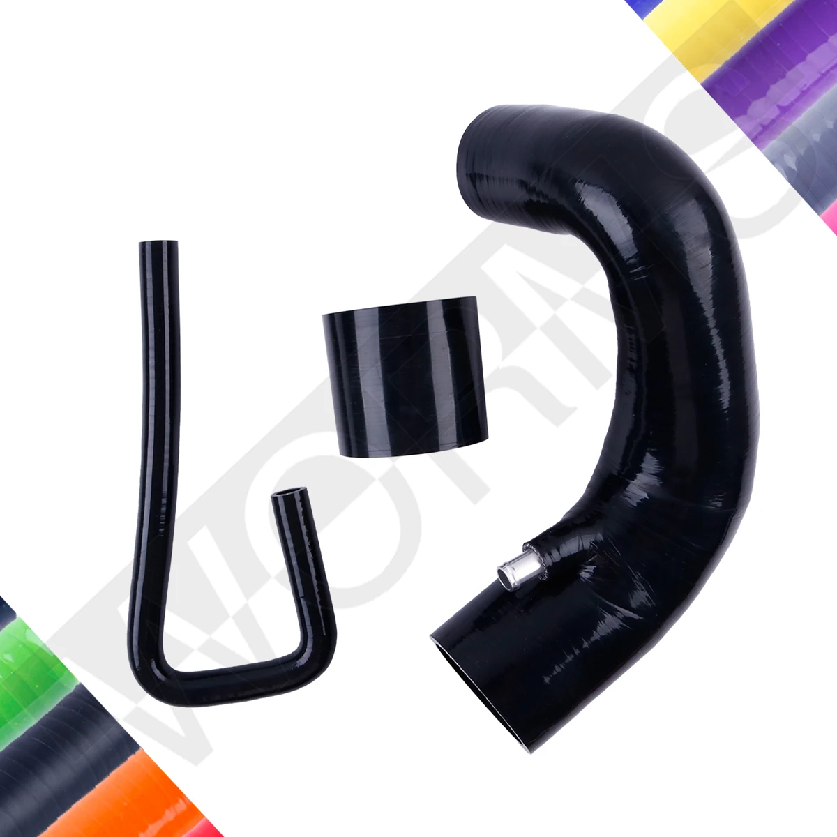 For 2005-2010 Vauxhall Astra H Mk5 VXR 19CDTI Airbox Direct Route Silicone Intake Hose Kit