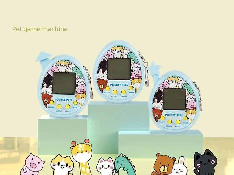 Juguetes novedosos para niños, juguetes para niños de los años 90, nostalgia, mascotas electrónicas, tamagotchis, casa electrónica, altavoz para mascotas, juguete interactivo, pasatiempos