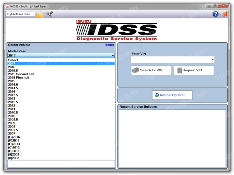 For Isuzu G-IDSS Domestic 2024 Diagnostic Service System+keygen