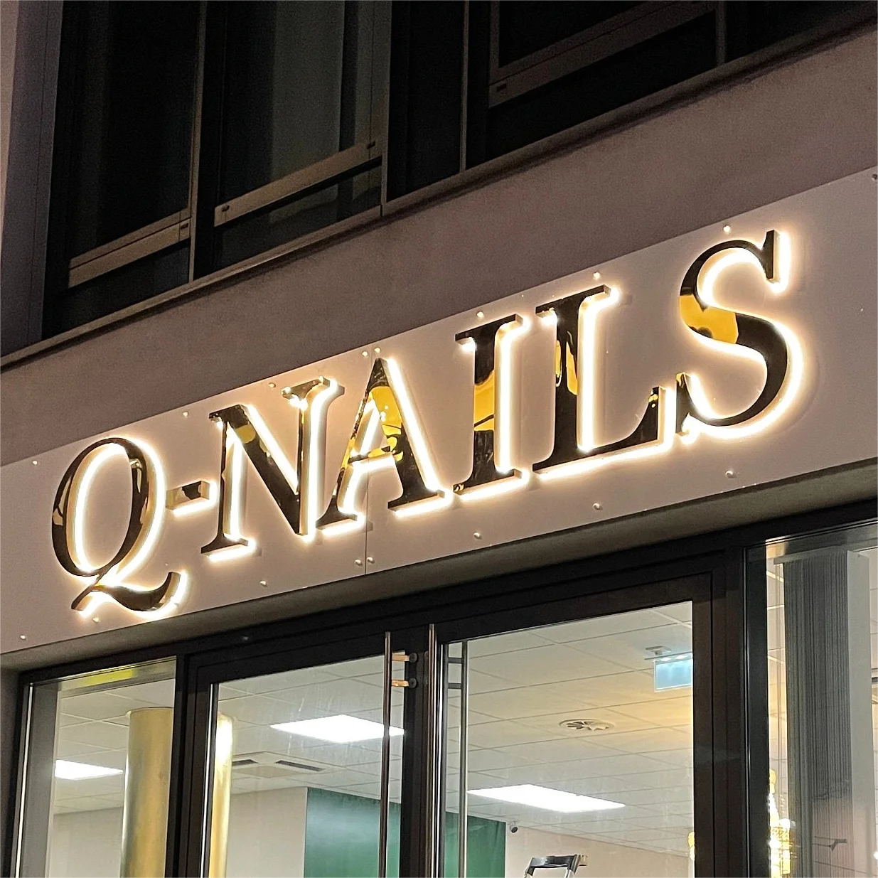 Custom 3d Led Illuminated Sign Store Front Shop Sign for Business Advertising Outdoor Led Letter Sign