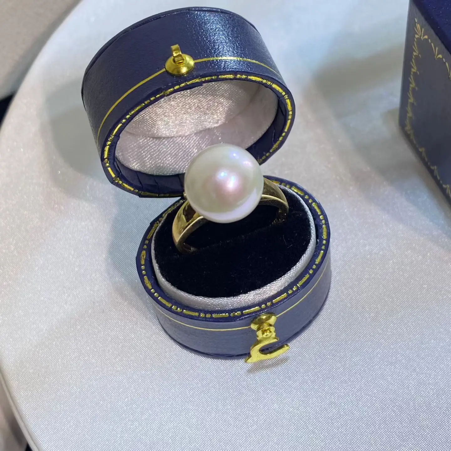 Certificated 925 Silver Natural Edison Pearl 11-12mm Cocktail Dinner Party Fine Ring for Women Solitaire Big Gem Wedding Jewelr