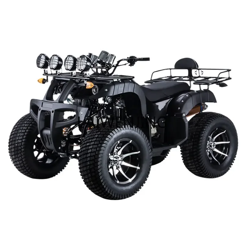 

HLZ four-wheel off-road motorcycle electric mountain all-terrain vehicle chain shaft drive