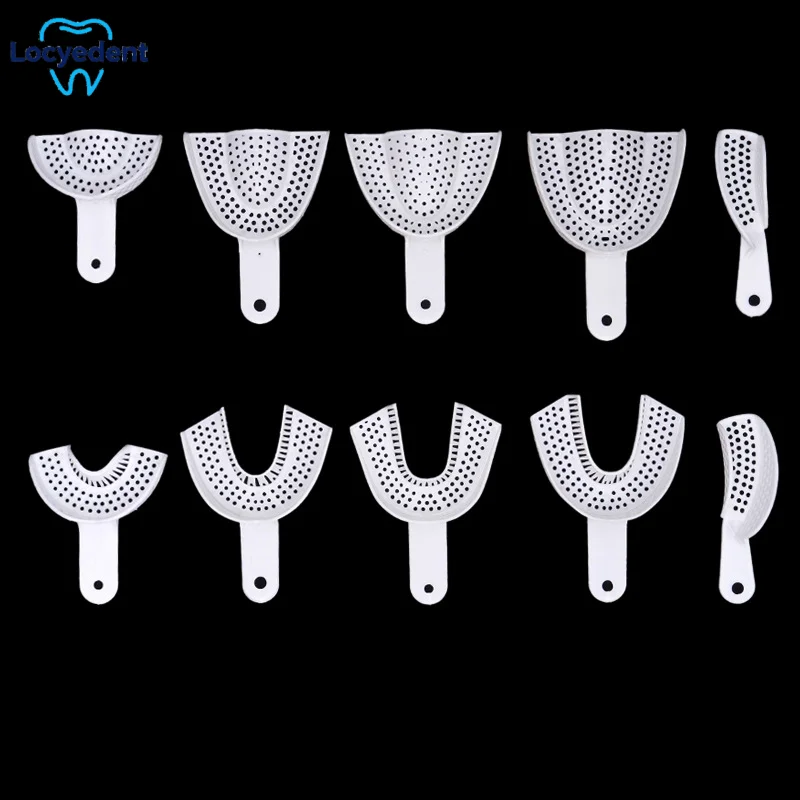 

Dental Plastic Impression Tray Adult/Children Central Supply Material Teeth Holder Oral Care Tools Disposable