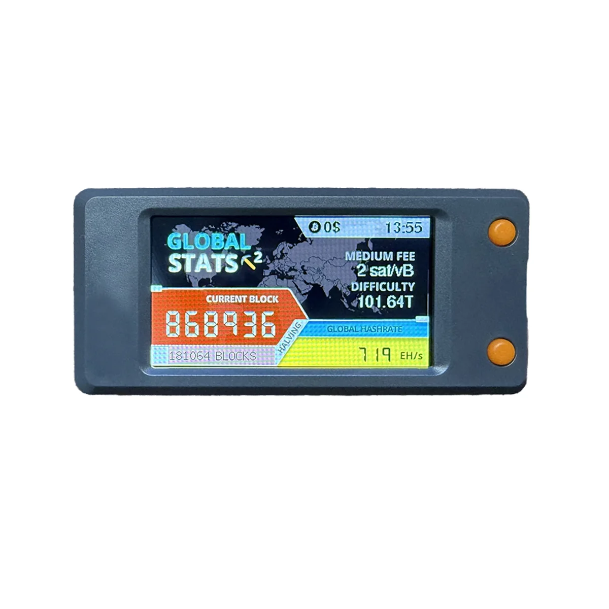 

2025+ Nerdminer V2 Bitcoin Solo Lottery Miner 77KH/S с ЖК-дисплеем BTC Miner ASIC Mining Silent Miner