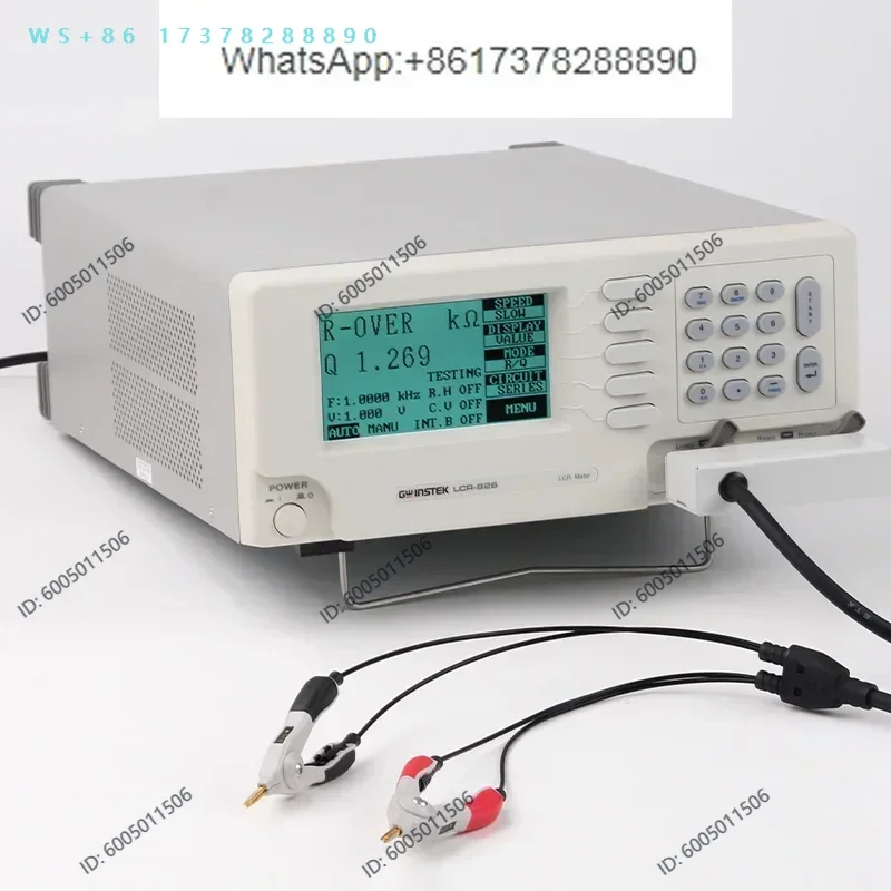 ETA2205C Kelvin Clamp Test Line BNC Male Plug LCR Digital Bridge Impedance Analyzer
