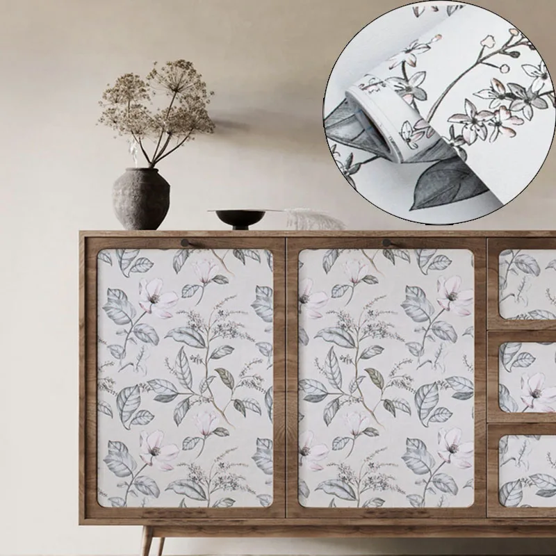 Floral Peel Wall Stick Flower Self Adhesive Wallpaper Remova