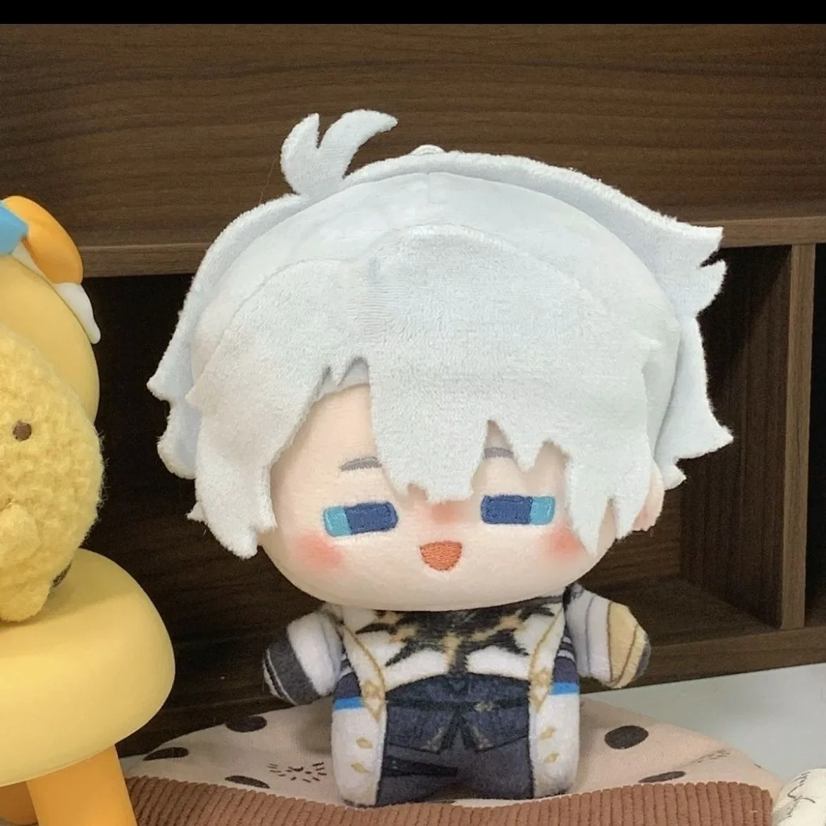 10cm 혼카이: 스타 레일 플러시 인형 파이논 마이데이 아나샤 플러시 인형 불가사리 몸 만화 펜던트 키체인 선물