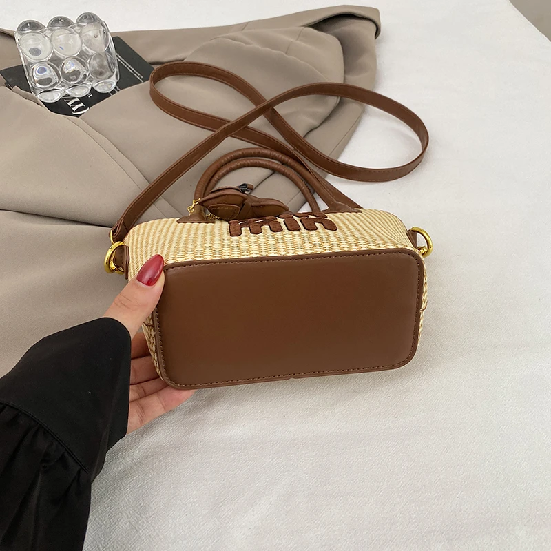 حقيبة يد نسائية على الطراز الكلاسيكي الشعبي، حقيبة ساعي جلدية أنيقة للسيدات من تصميم العلامة التجارية الفاخرة الشهيرة