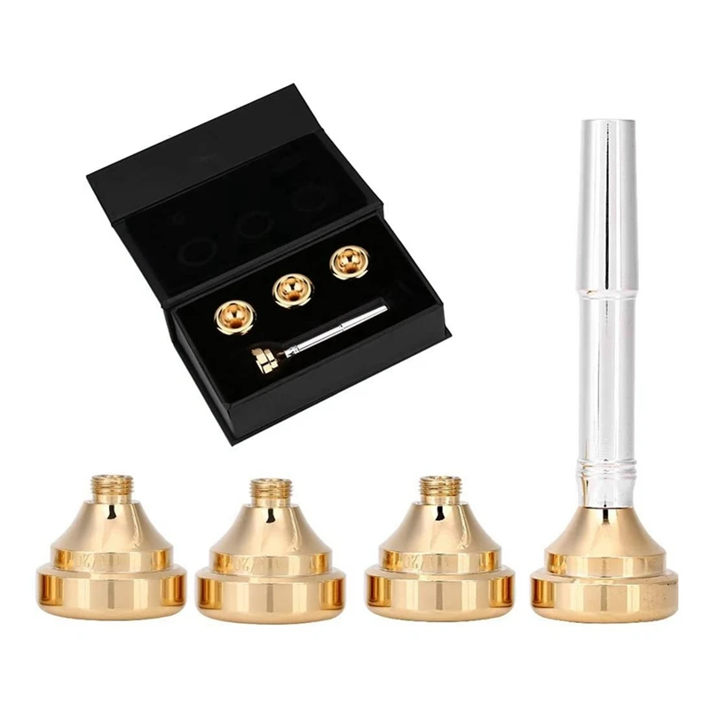 Professional Small Mouth Gold-Plated Number Head 3C 5C 7C 1-1/2C Number Mouth Set