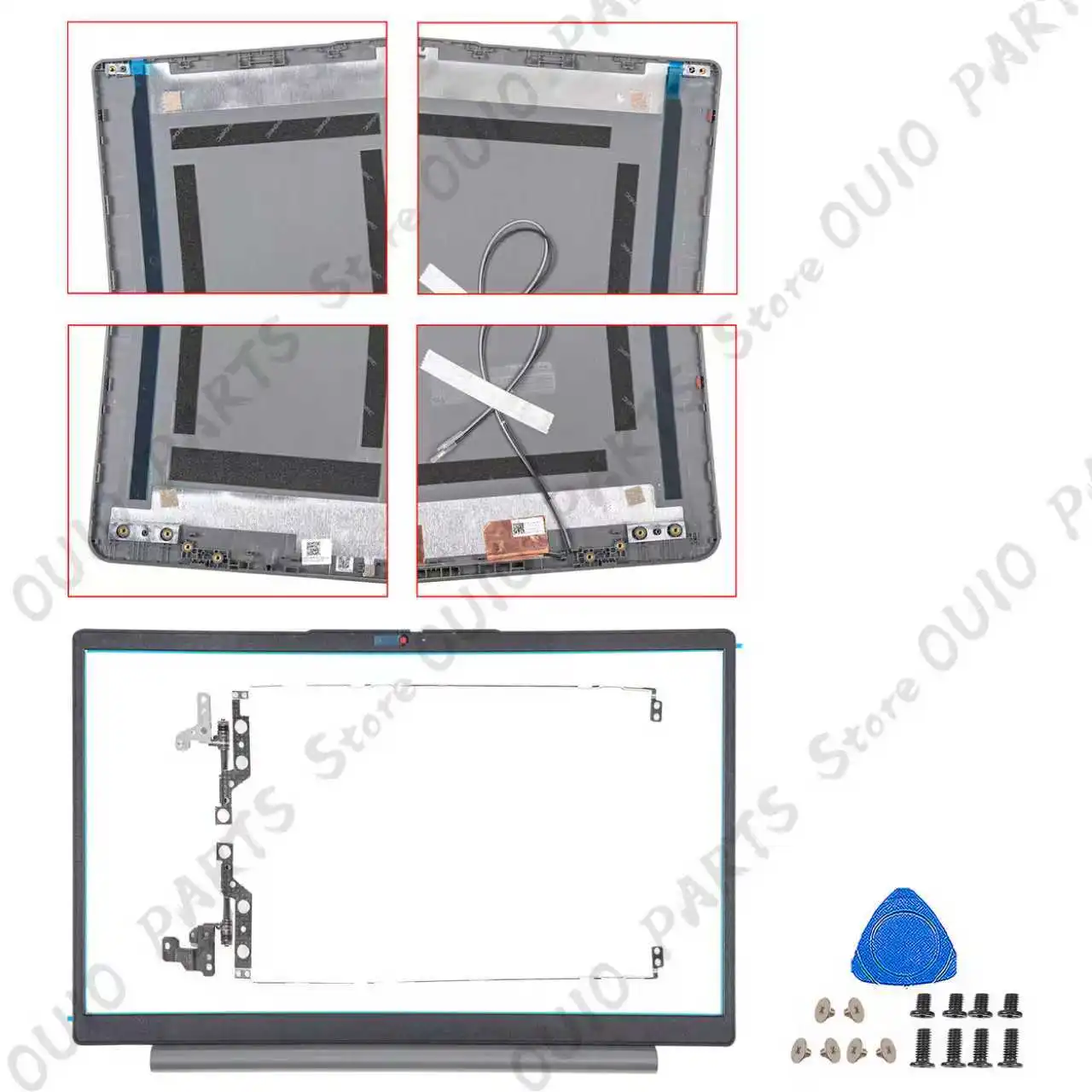 

New Housing For Idea.pad 3 14ALC6 3 14ITL6 2021 Case LCD Back Cover/Front Frame/Palm Rest/Bottom Cover Top Housing AP21M000100