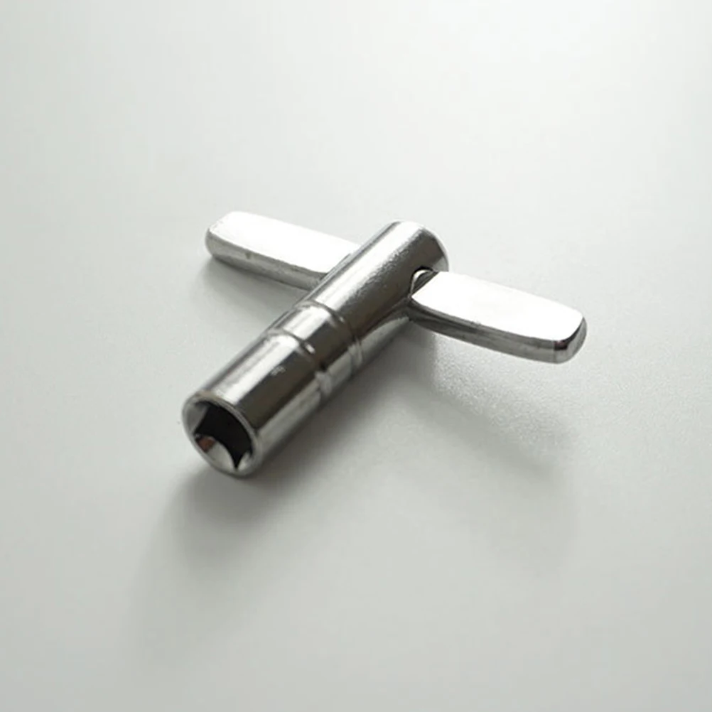 

4 Pcs Drum Wrench Adjustable Key High Tension for Drummer Tuning Ratchet Silver