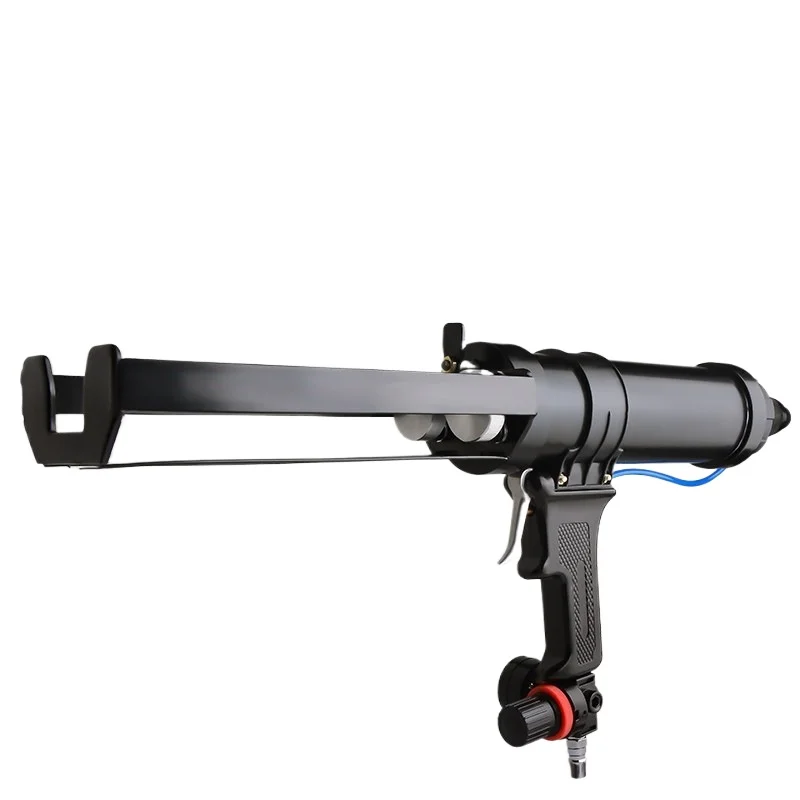 

Pneumatic two-component glue gun double tube guard glue