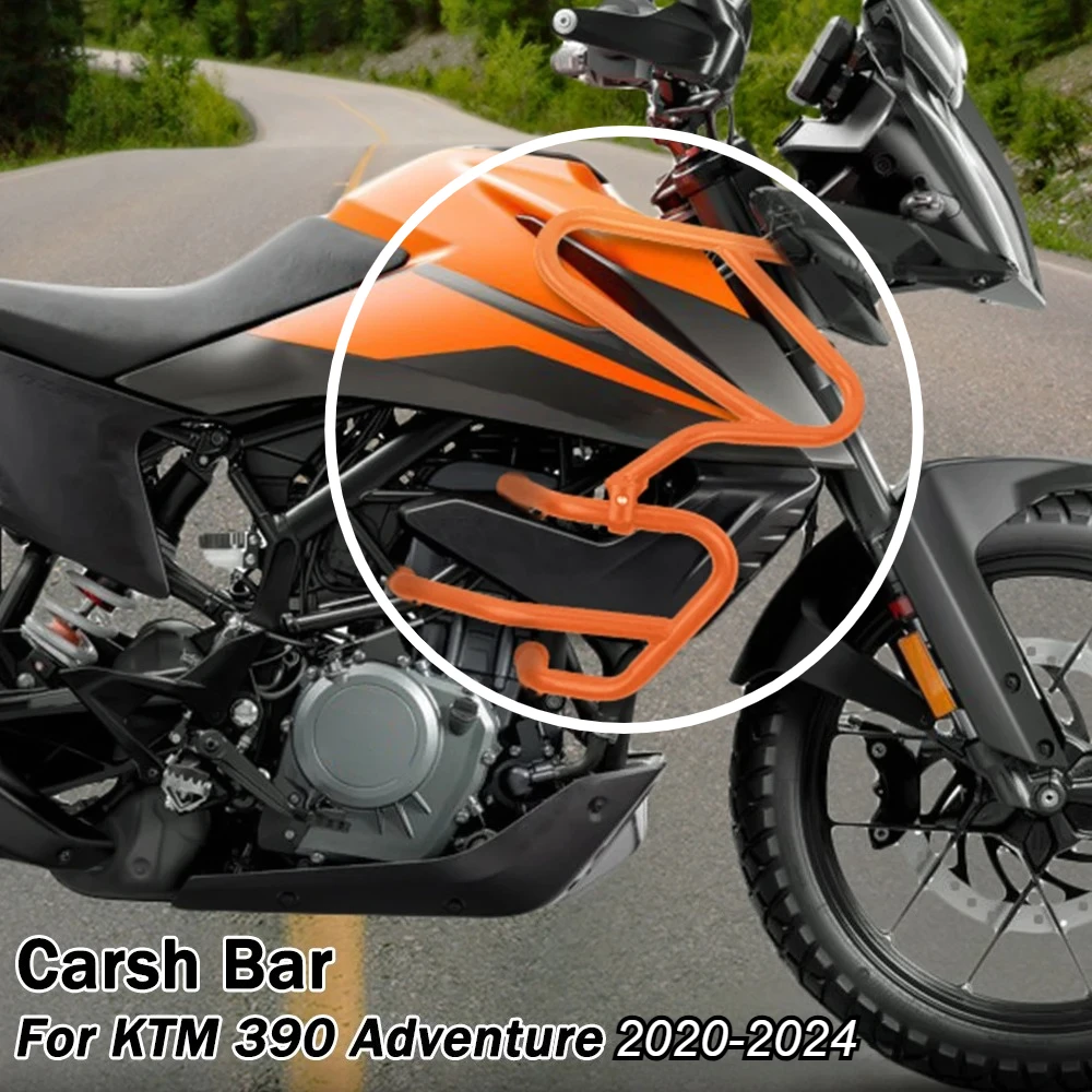 

Highway Carsh Bars for KTM 390 Adventure Engine Guard Bumper Frame Protection Bumper Accessories for KTM 390 Adventure 2020-2024