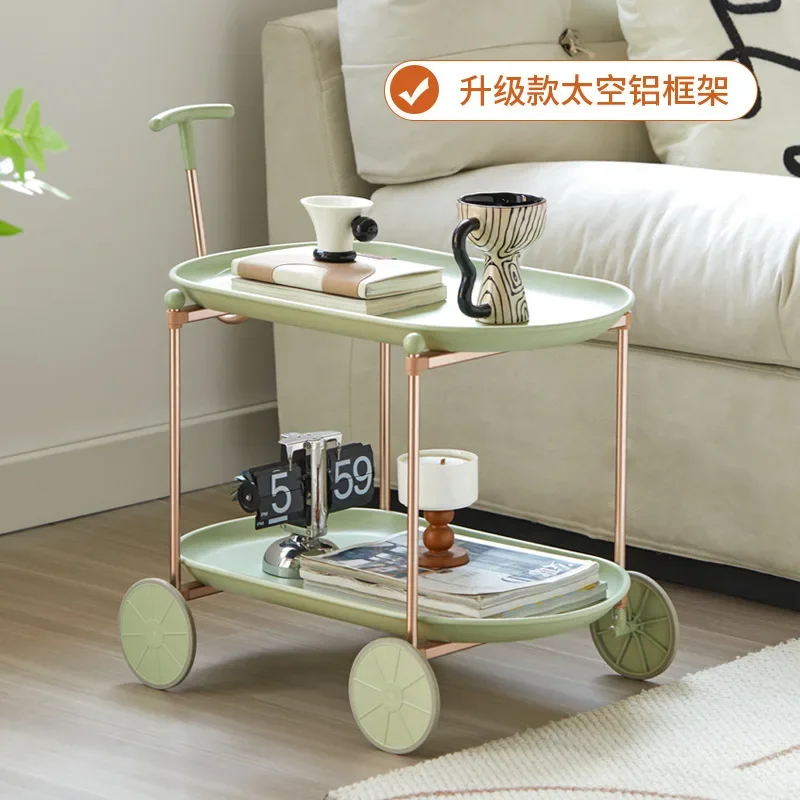 Fresh Space Salon Trolley Aluminum Storage Mobile Salon Trolley Creativity Commercial Furniture Carrello Parrucchiere ZY40TC