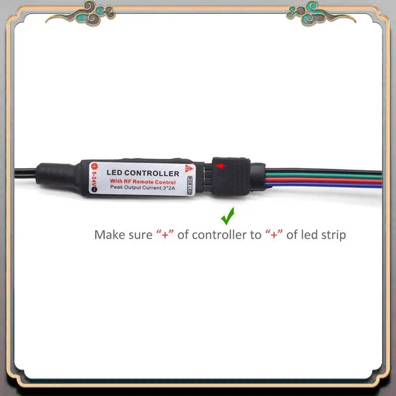 Durable 3X RF17 Keys Remote DC 12V Wireless SATA RGB Controller For PC Computer Case 5050 RGB LED Strip Light