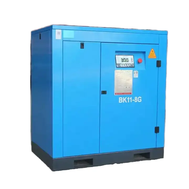 Industrial Silent kaishan 11kw 3 phase 15 factory special rotary mini screw air compressor