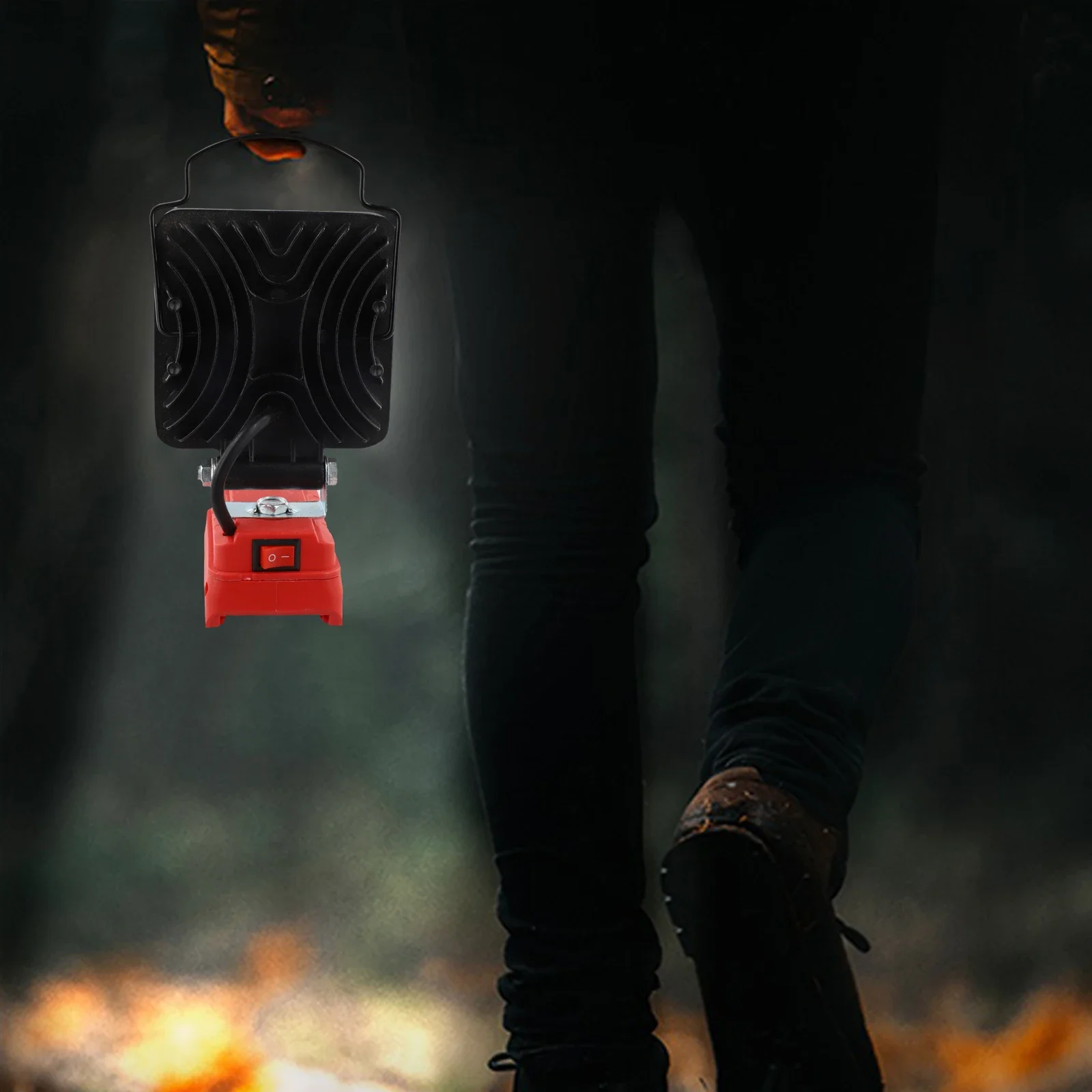 Outdoor Work Light Cordless Camping Light Camping Activities 150x80mm 14.5V Low-Voltage Protection Bendable Lamp Head
