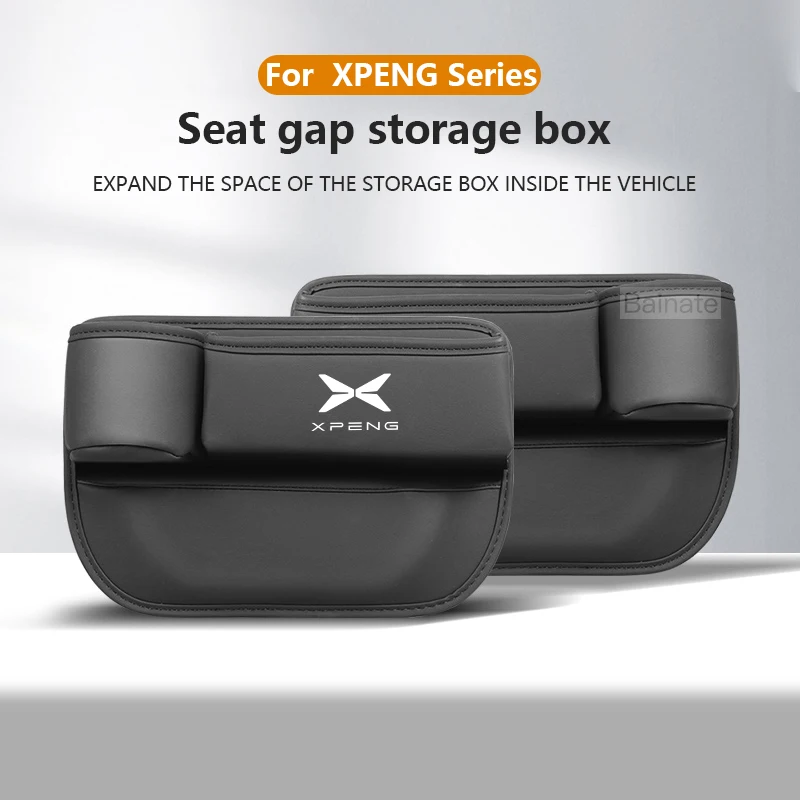 Car Seat Gap Organizer Storage Box Pocket Multifunction Auto Cup Holder Storage For XPENG G6 P7 G9 MONA M03 G3 P5 2024 2025 2026