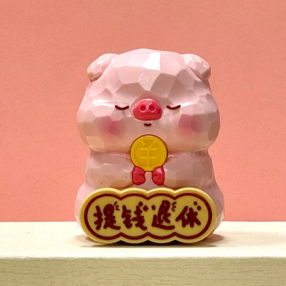 Carving Texture Capybara Desk Ornament Pig Crafts Capybara Doll Toy Figure Small Simulation Capybara Model Car Interior