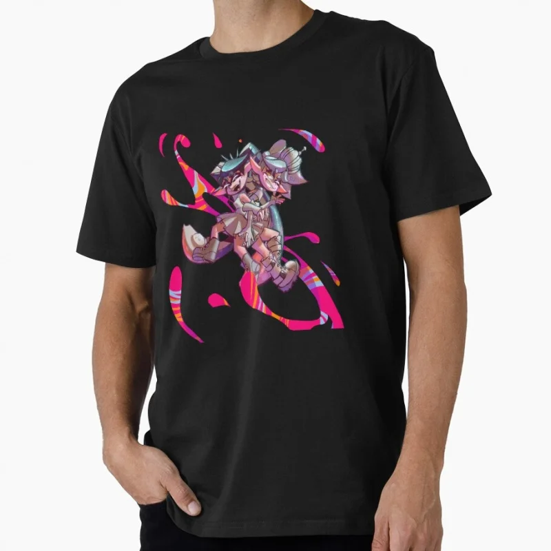 

Grand Festival Squid Sisters! Cartoon Video game Splatoon Gift T-Shirt for gamer y2k clothing Short-Sleeve Tee All Size Tops